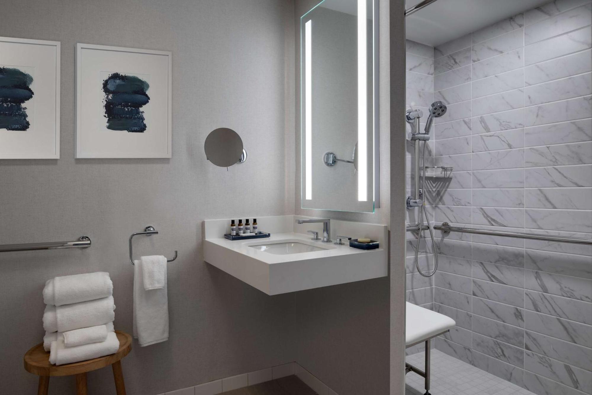 King Room Accessible Shower Disability Access